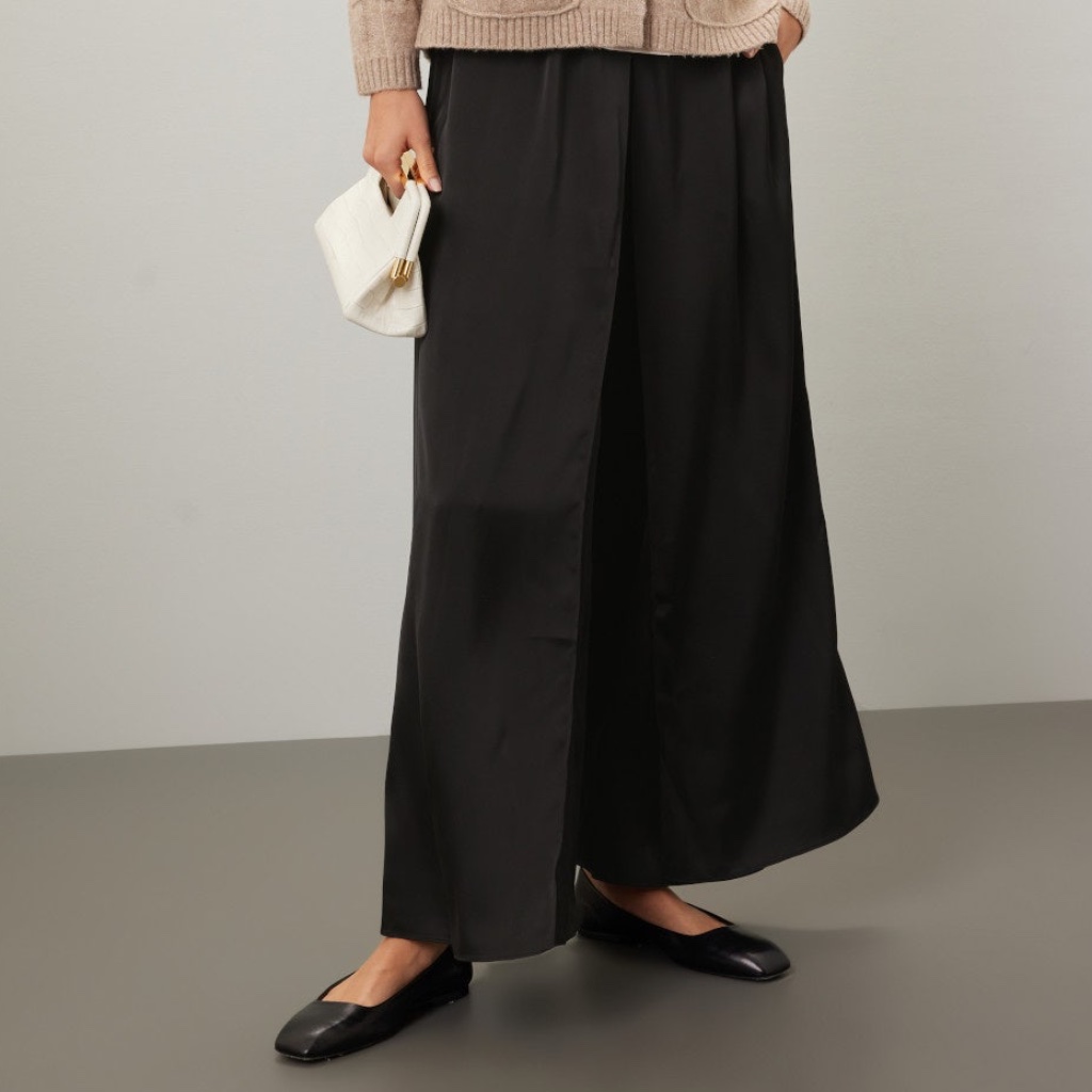 Rosetta Getty X Rtr Slit Wrap Pants, 12